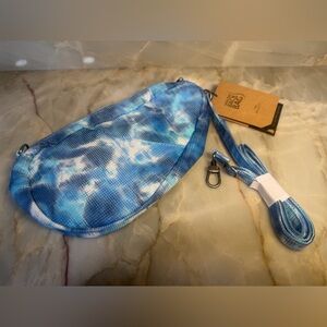 Ameribag  Blue Tie-dye Sling Bag